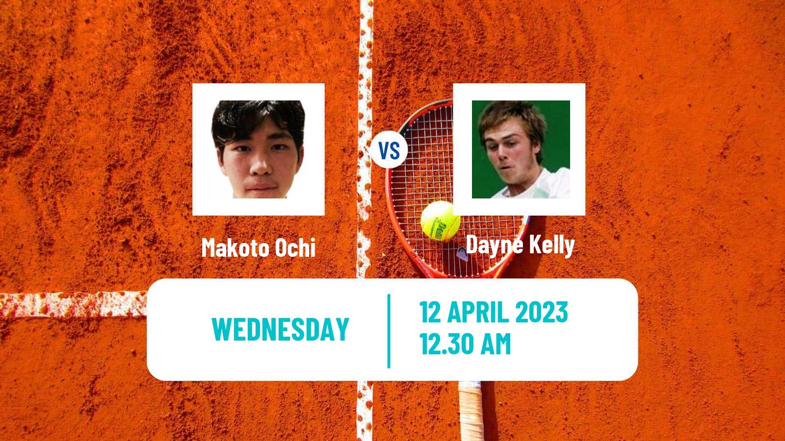 Tennis ITF Tournaments Makoto Ochi - Dayne Kelly