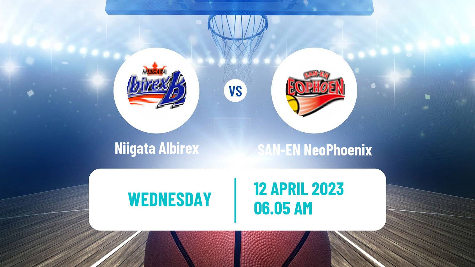 Basketball BJ League Niigata Albirex - SAN-EN NeoPhoenix
