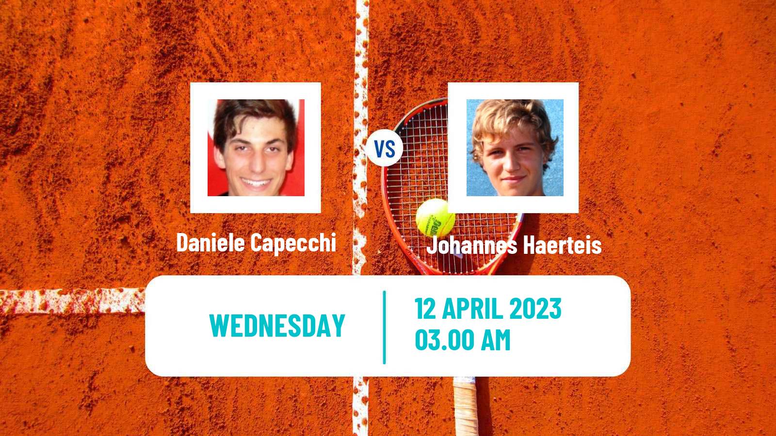 Tennis ITF Tournaments Daniele Capecchi - Johannes Haerteis