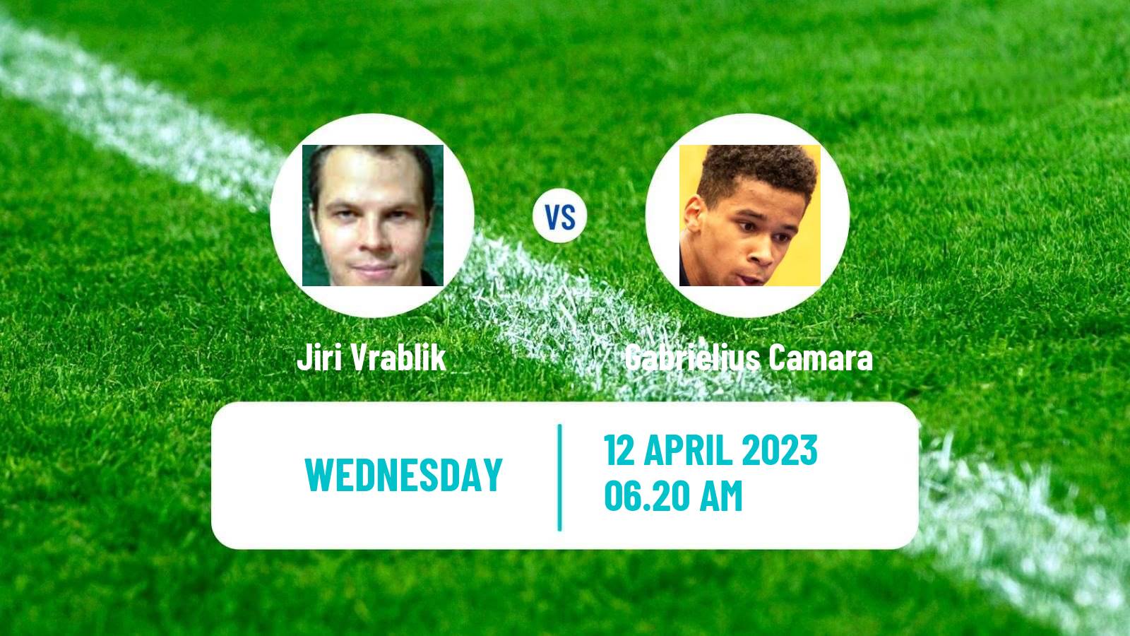 Table tennis Table Tennis Jiri Vrablik - Gabrielius Camara