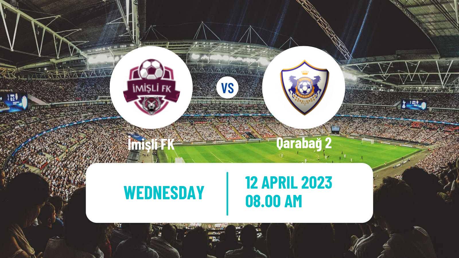 Soccer Azerbaijan First Division İmişli - Qarabağ 2