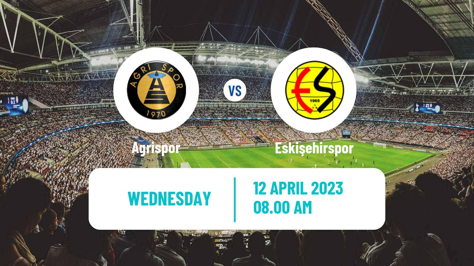 Soccer Turkish 3 Lig Group 1 Agrispor - Eskişehirspor