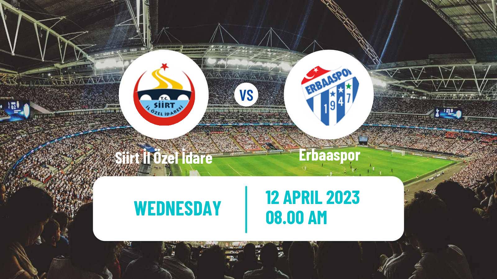 Soccer Turkish 3 Lig Group 3 Siirt İl Özel İdare - Erbaaspor
