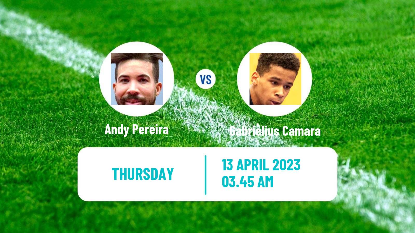Table tennis Table Tennis Andy Pereira - Gabrielius Camara