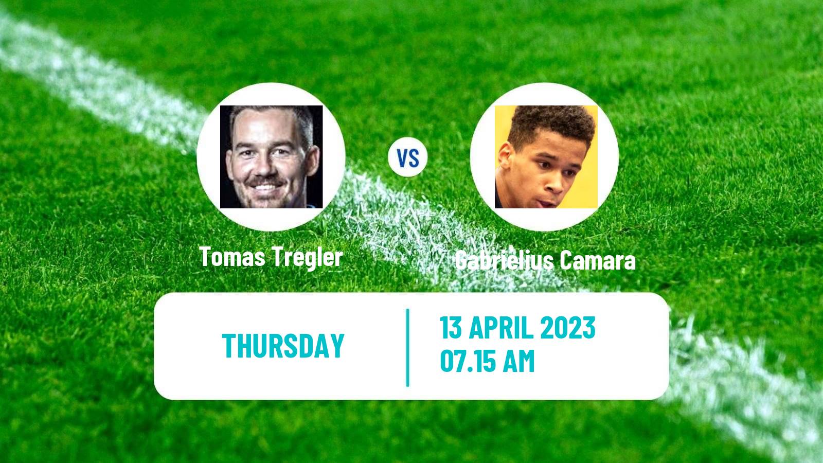 Table tennis Table Tennis Tomas Tregler - Gabrielius Camara