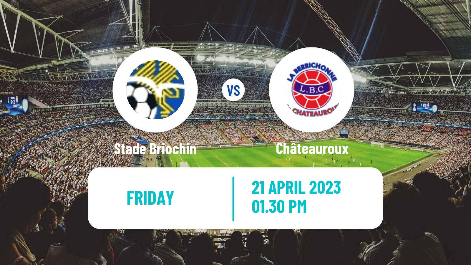 Soccer French National League Stade Briochin - Châteauroux