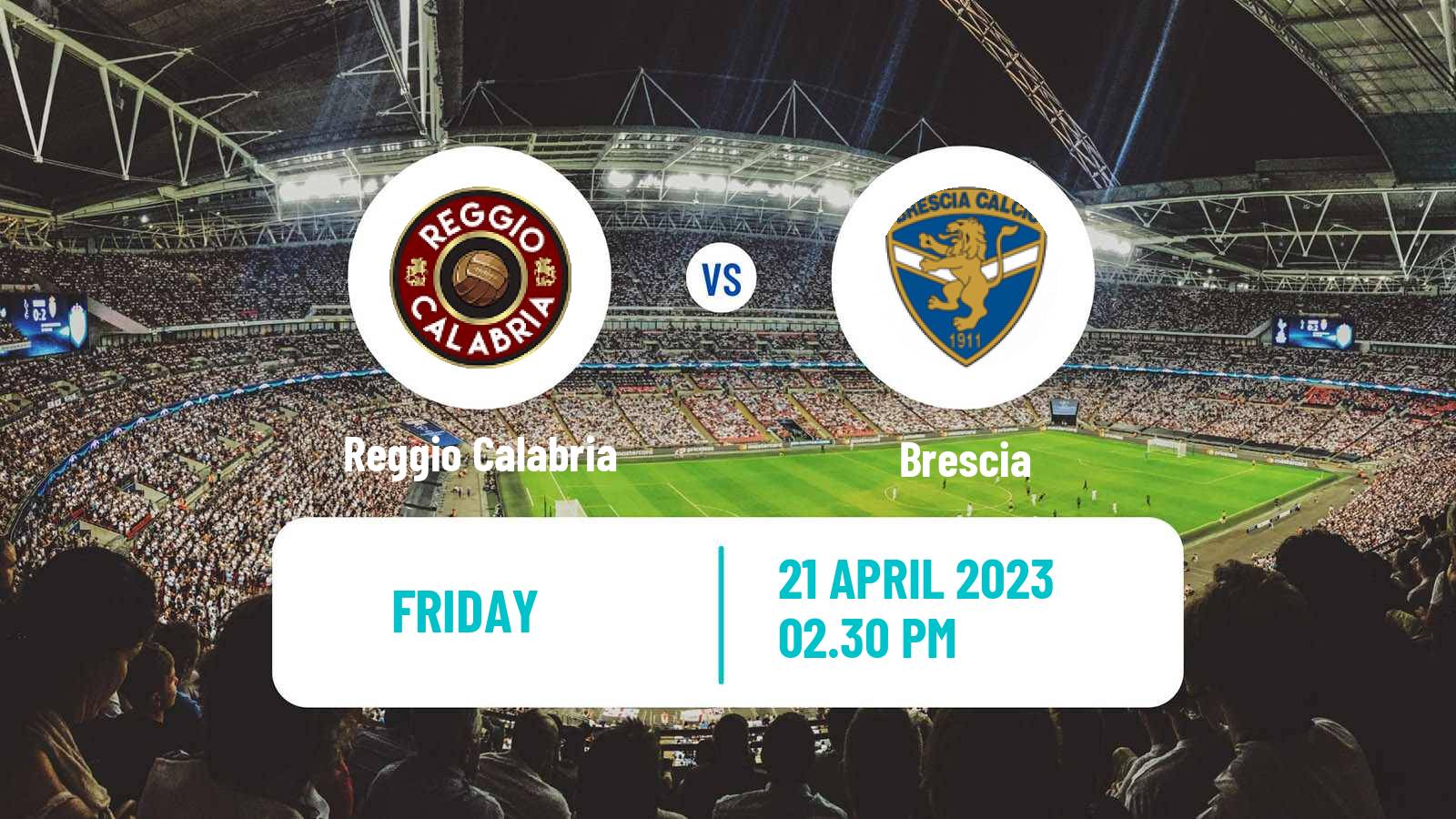 Soccer Italian Serie B Reggina - Brescia