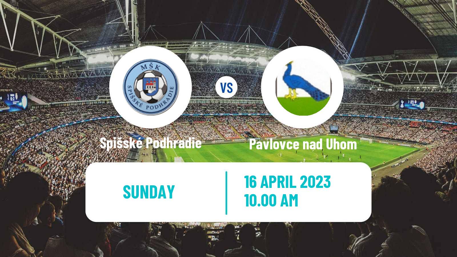 Soccer Slovak 4 Liga East Spišské Podhradie - Pavlovce nad Uhom