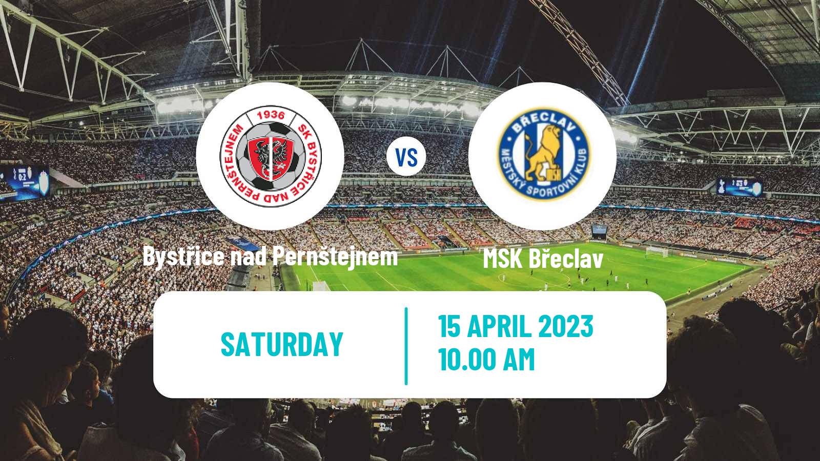 Soccer Czech Division D Bystřice nad Pernštejnem - Břeclav
