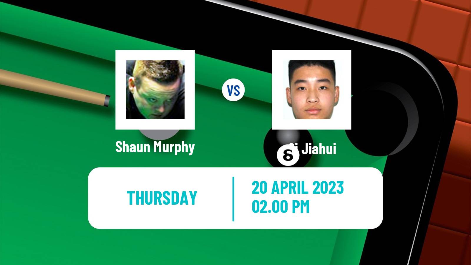 Snooker Snooker Shaun Murphy - Si Jiahui
