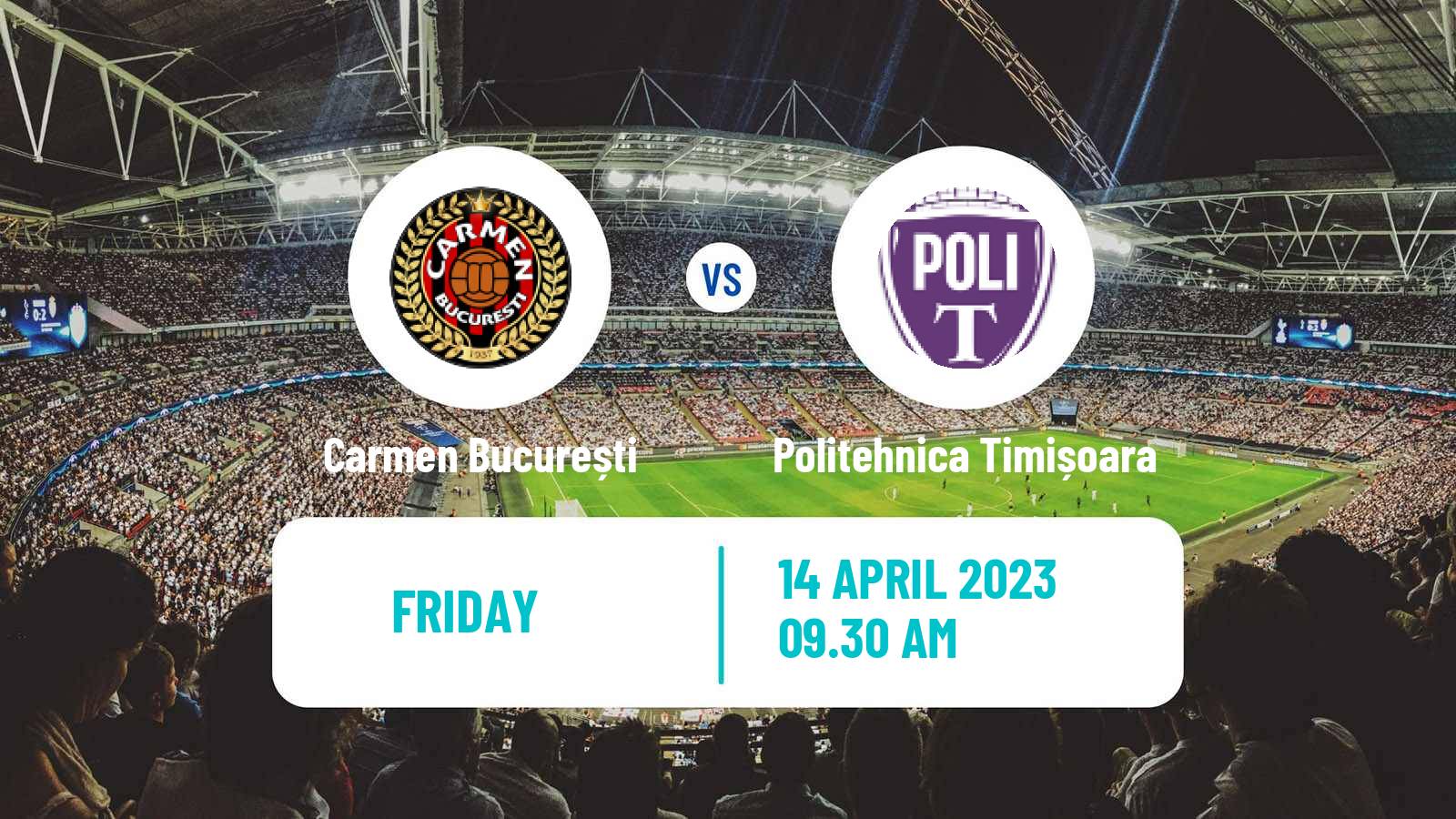 Soccer Romanian Cup Women Carmen București - Politehnica Timișoara