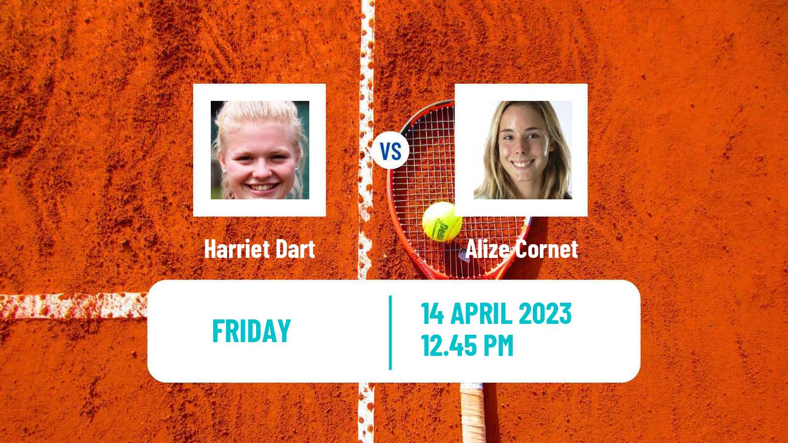 Tennis WTA Billie Jean King Cup World Group Harriet Dart - Alize Cornet