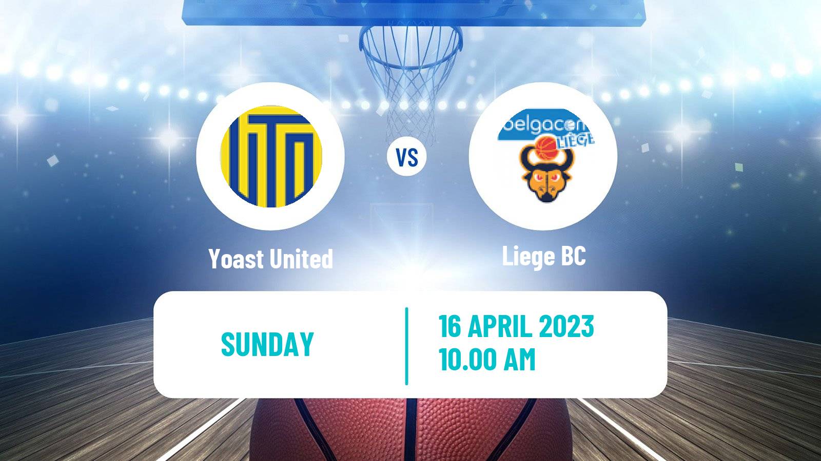 Basketball BNXT League QSTA United - Liege