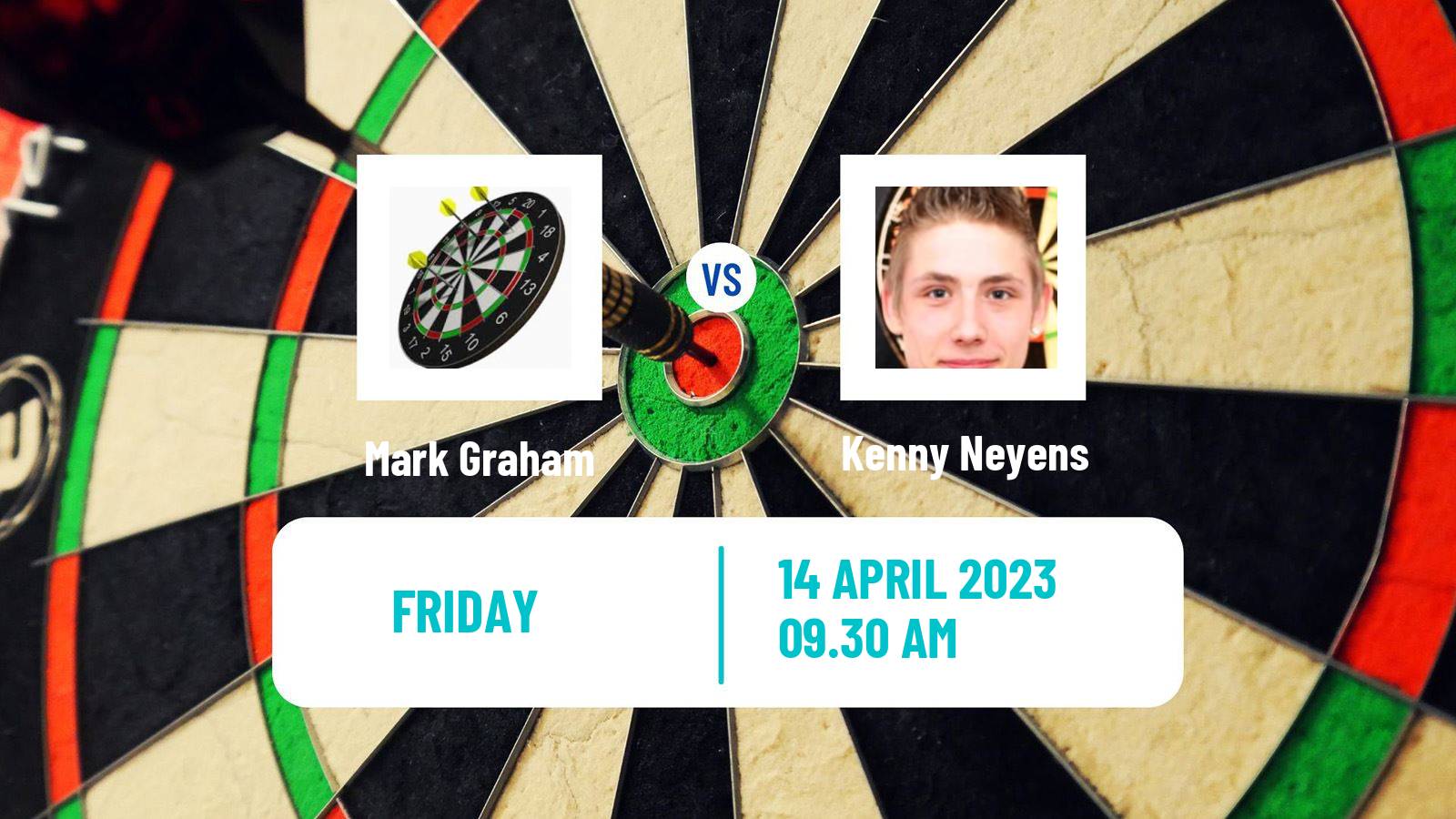 Darts Darts Mark Graham - Kenny Neyens