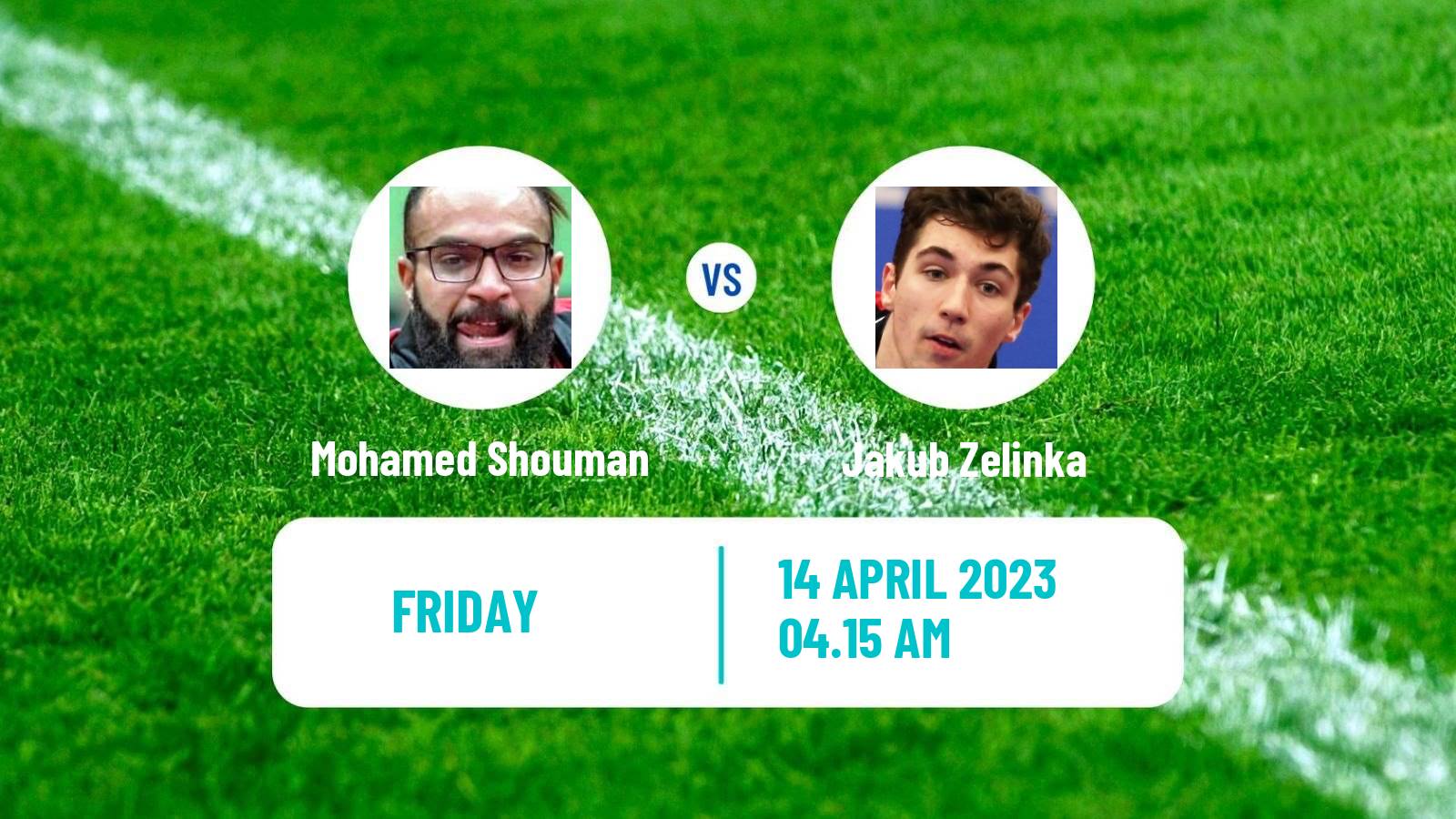 Table tennis Table Tennis Mohamed Shouman - Jakub Zelinka