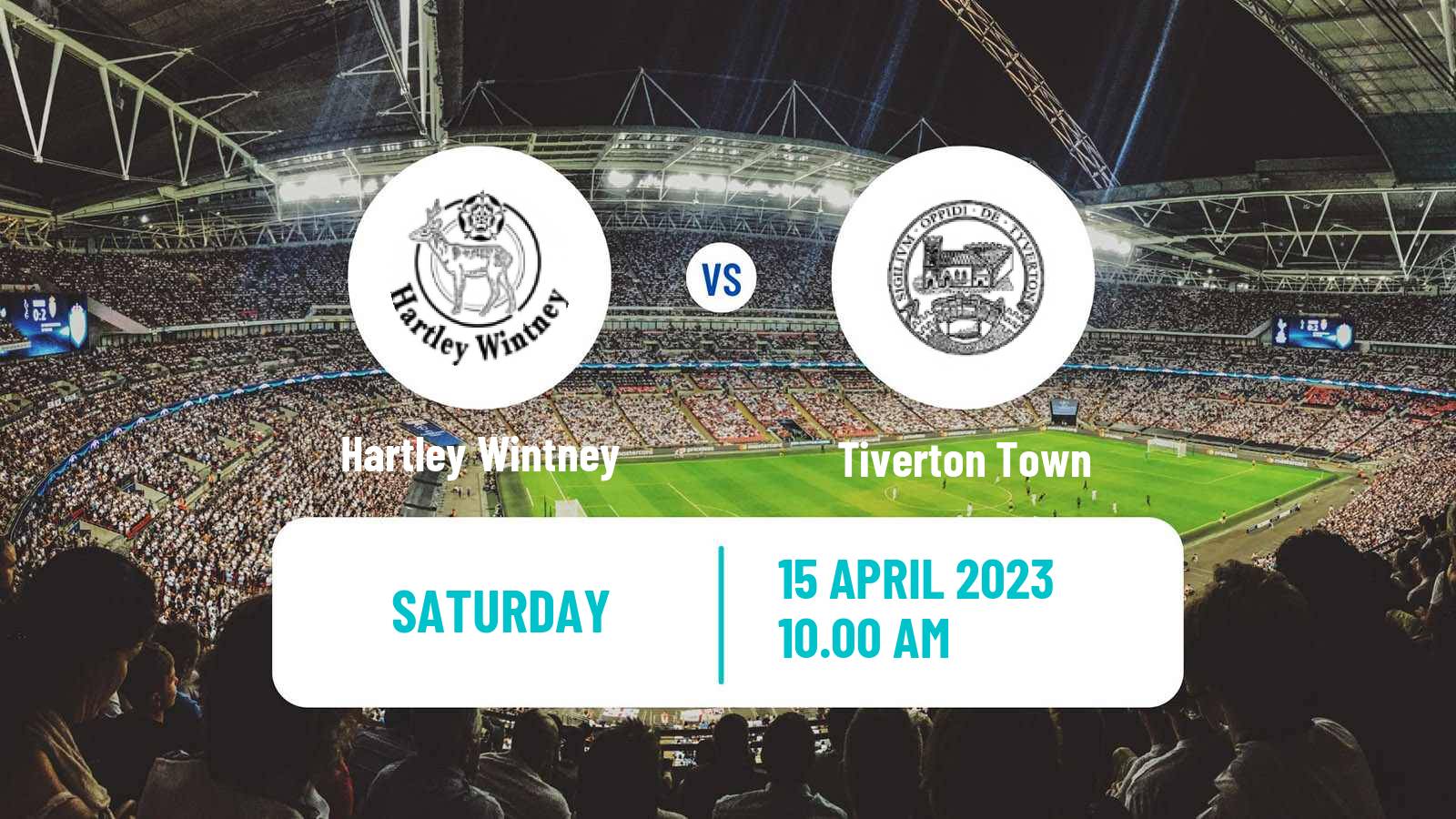 Soccer English Southern League South Division Hartley Wintney - Tiverton Town