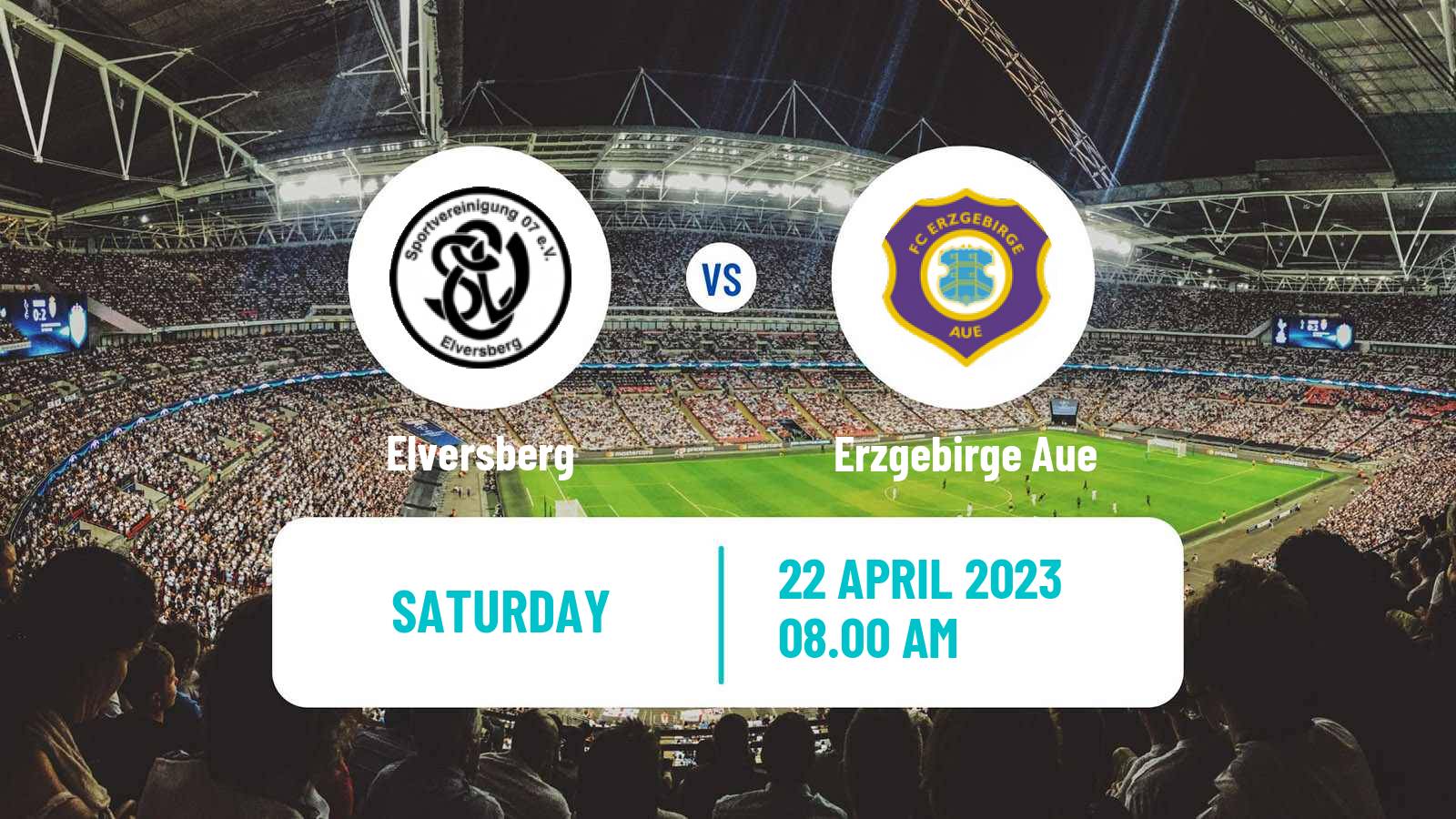 Soccer German 3 Bundesliga Elversberg - Erzgebirge Aue