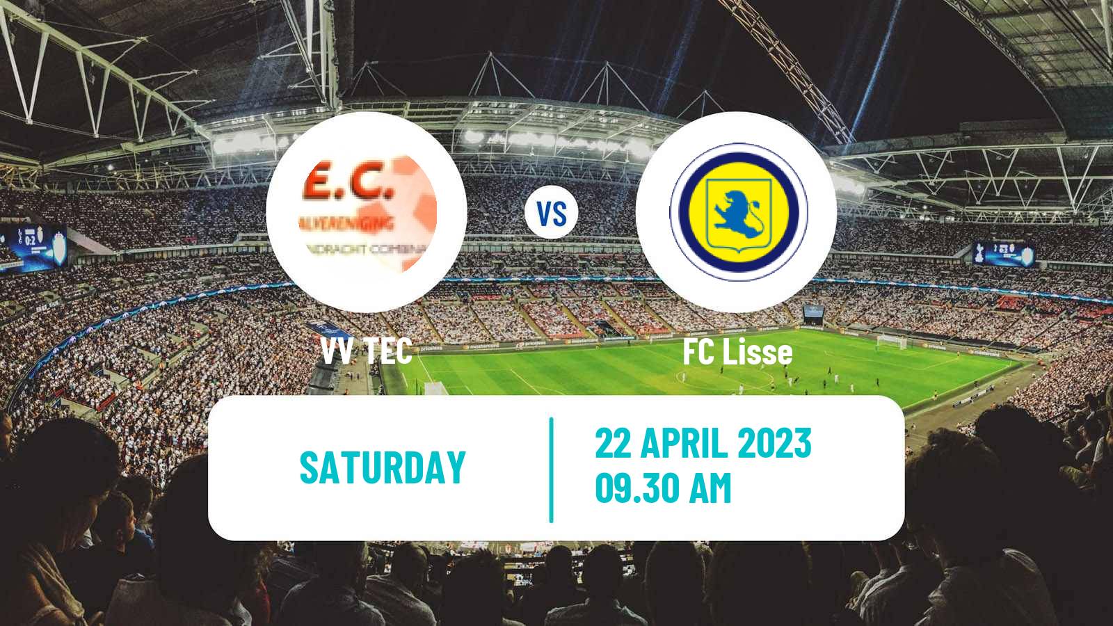 Football Dutch Tweede Divisie TEC - Lisse