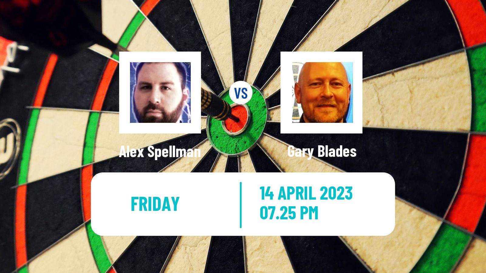 Darts Darts Alex Spellman - Gary Blades