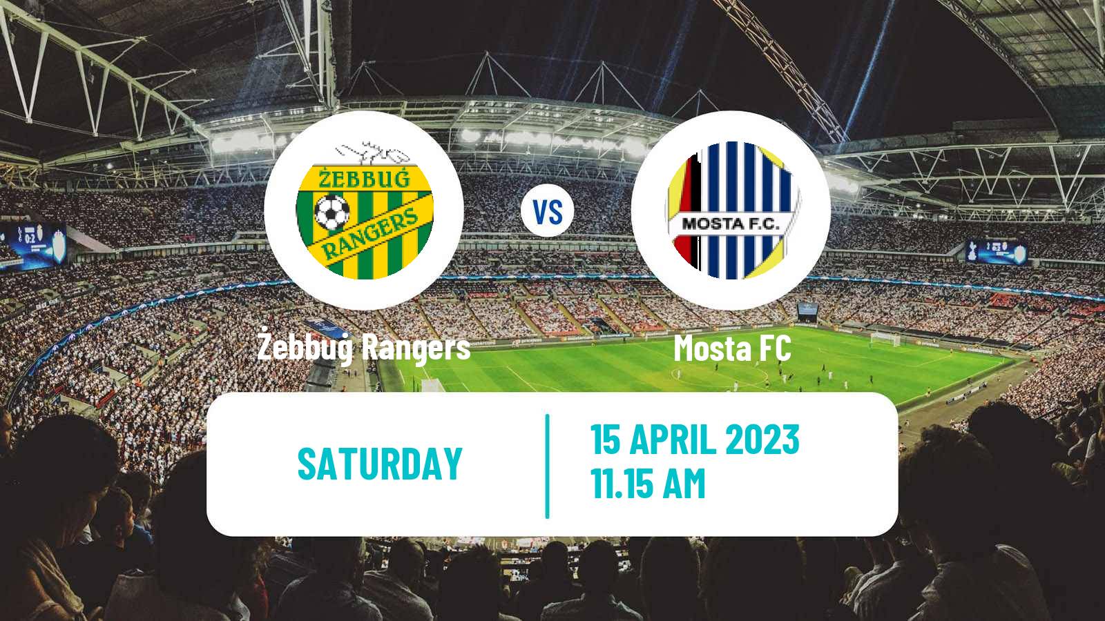 Soccer Maltese Premier League Żebbuġ Rangers - Mosta