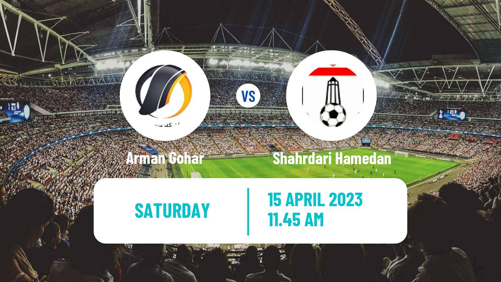 Soccer Iran Division 1 Arman Gohar - Shahrdari Hamedan