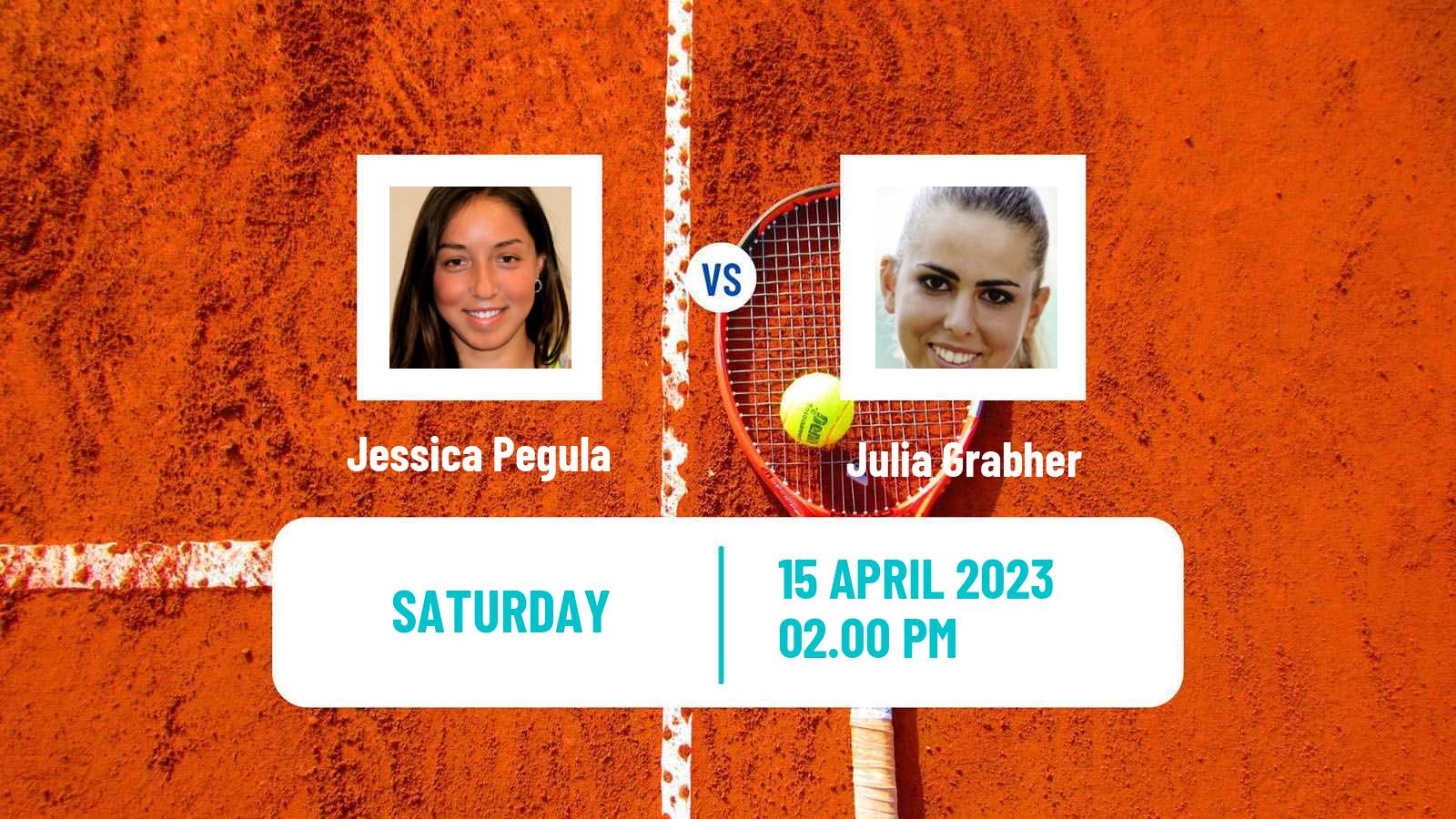 Tennis WTA Billie Jean King Cup World Group Jessica Pegula - Julia Grabher