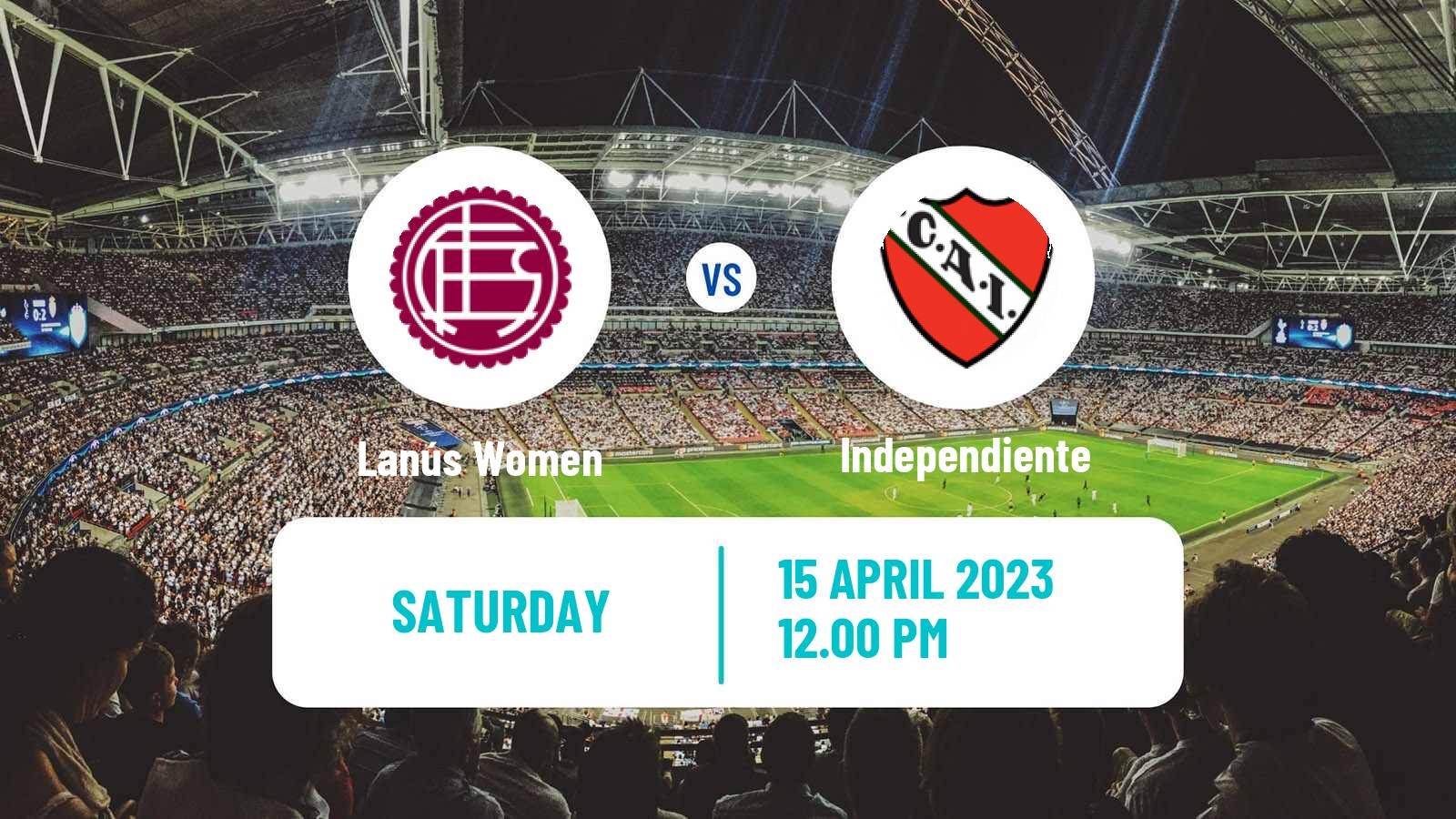 Soccer Argentinian Primera A Women Lanús - Independiente