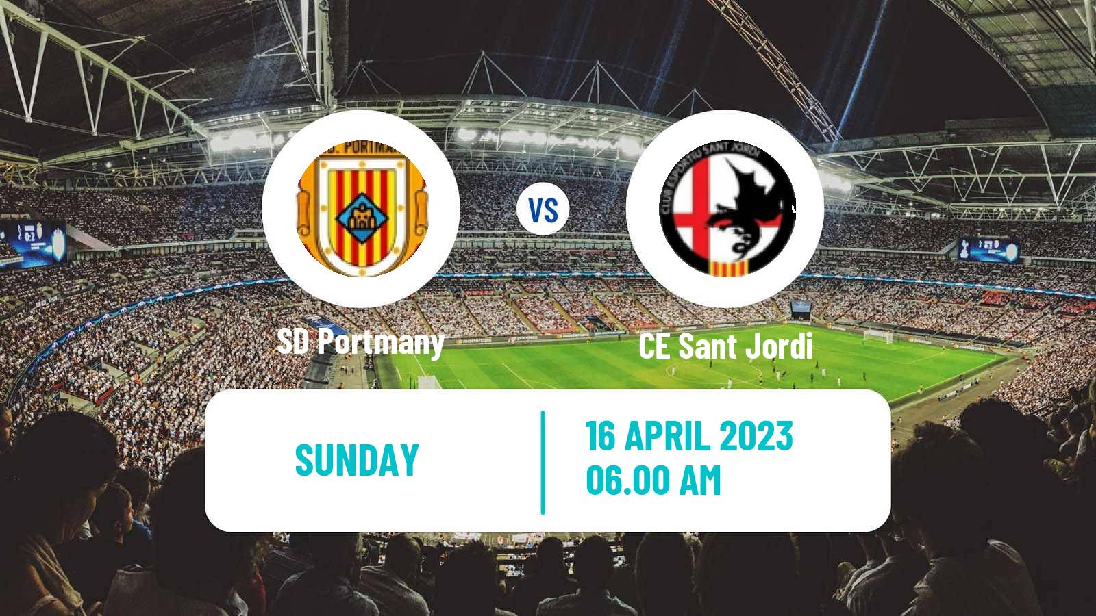 Soccer Spanish Tercera RFEF - Group 11 Portmany - CE Sant Jordi