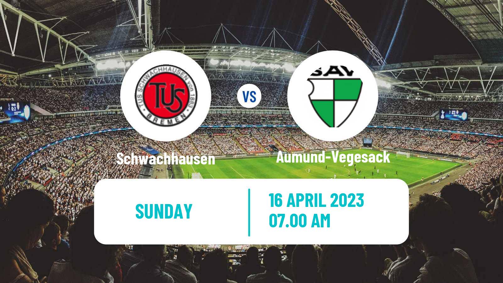 Soccer German Oberliga Bremen Schwachhausen - Aumund-Vegesack