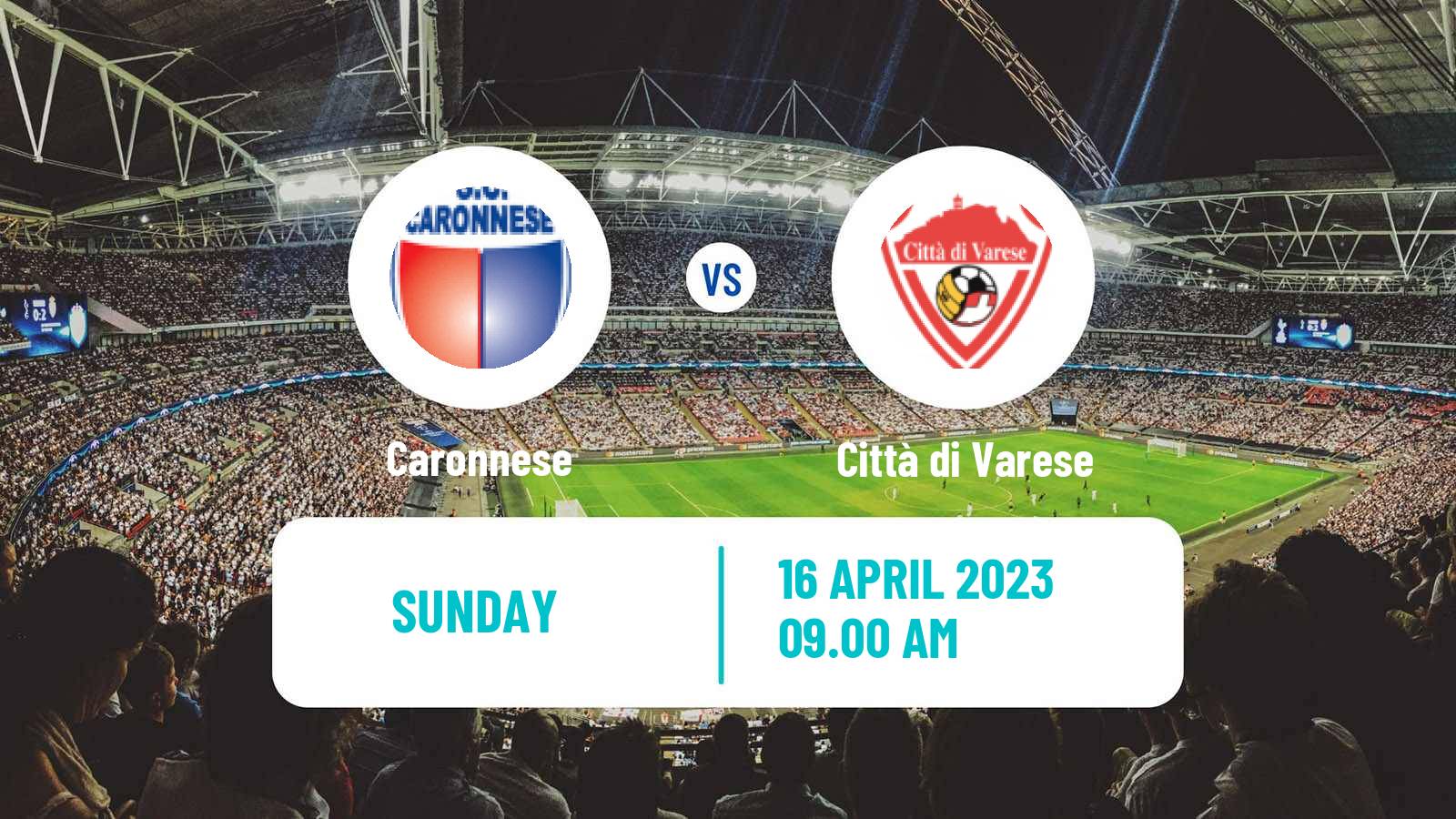 Soccer Italian Serie D - Group B Caronnese - Città di Varese