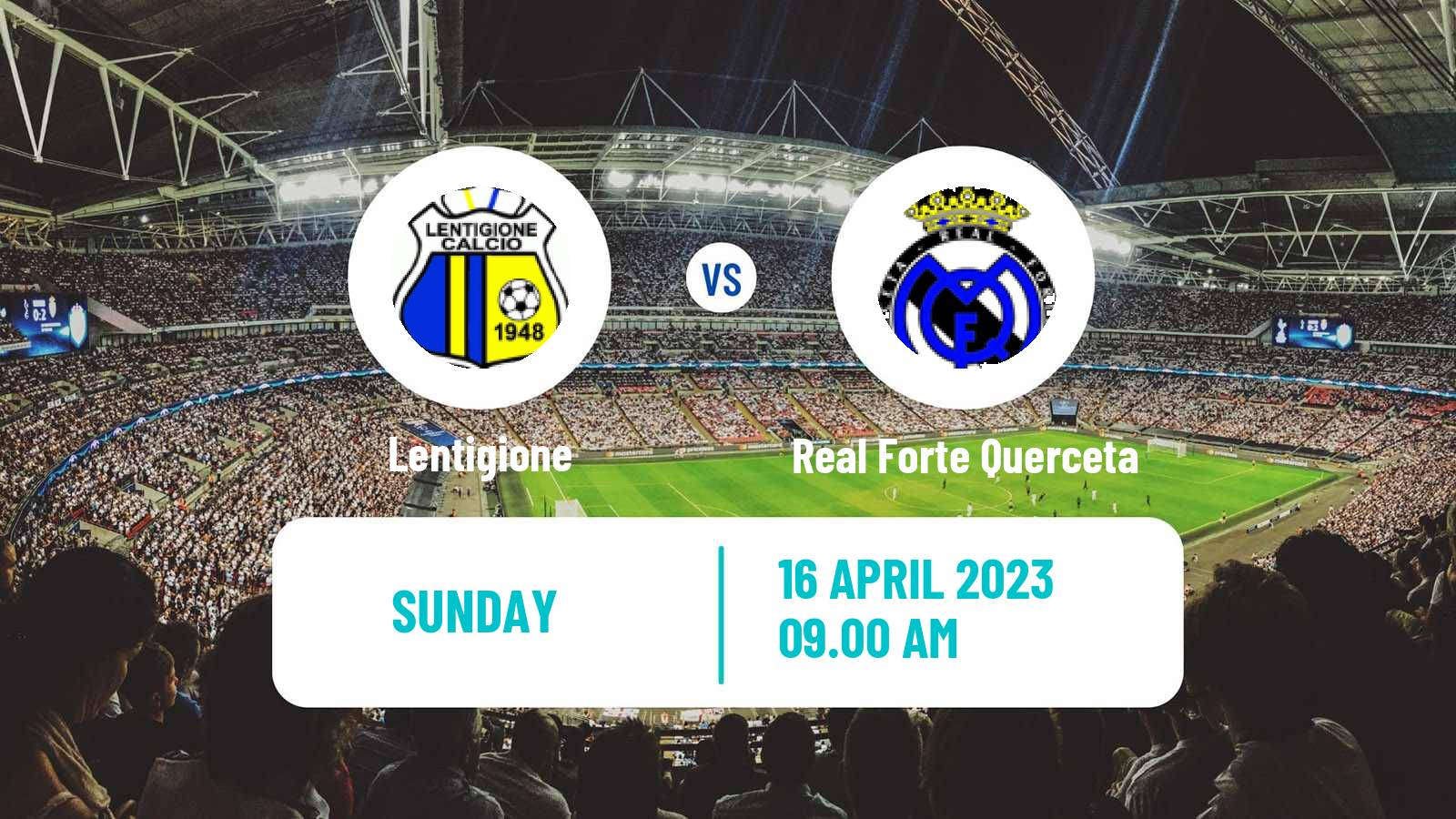 Soccer Italian Serie D - Group D Lentigione - Real Forte Querceta