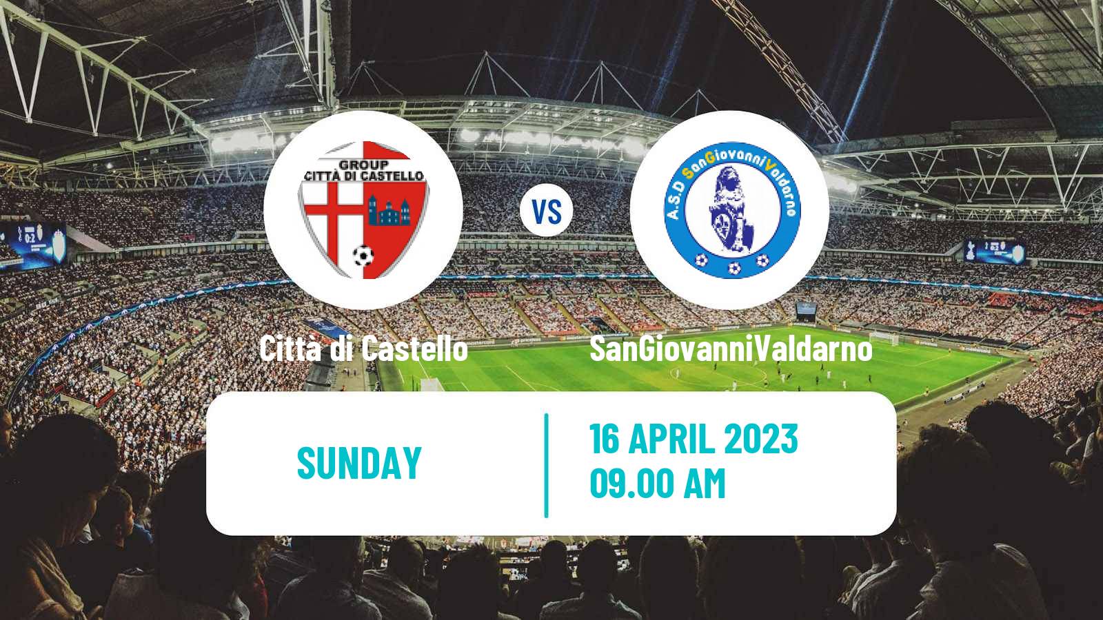 Soccer Italian Serie D - Group E Città di Castello - SanGiovanniValdarno