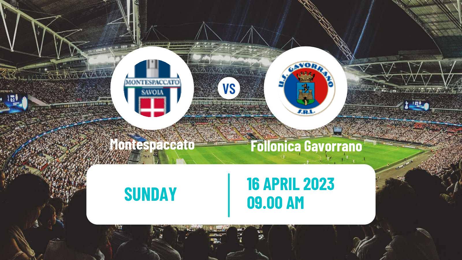 Soccer Italian Serie D - Group E Montespaccato - Follonica Gavorrano
