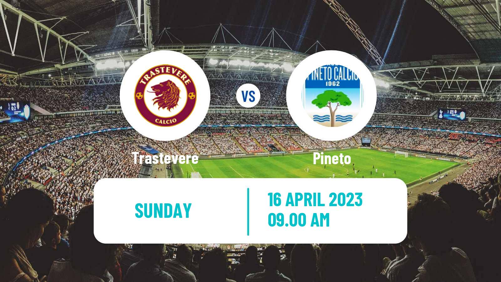 Soccer Italian Serie D - Group F Trastevere - Pineto