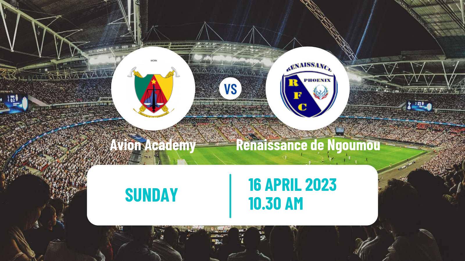 Football Cameroon Elite One Avion Academy - Renaissance de Ngoumou