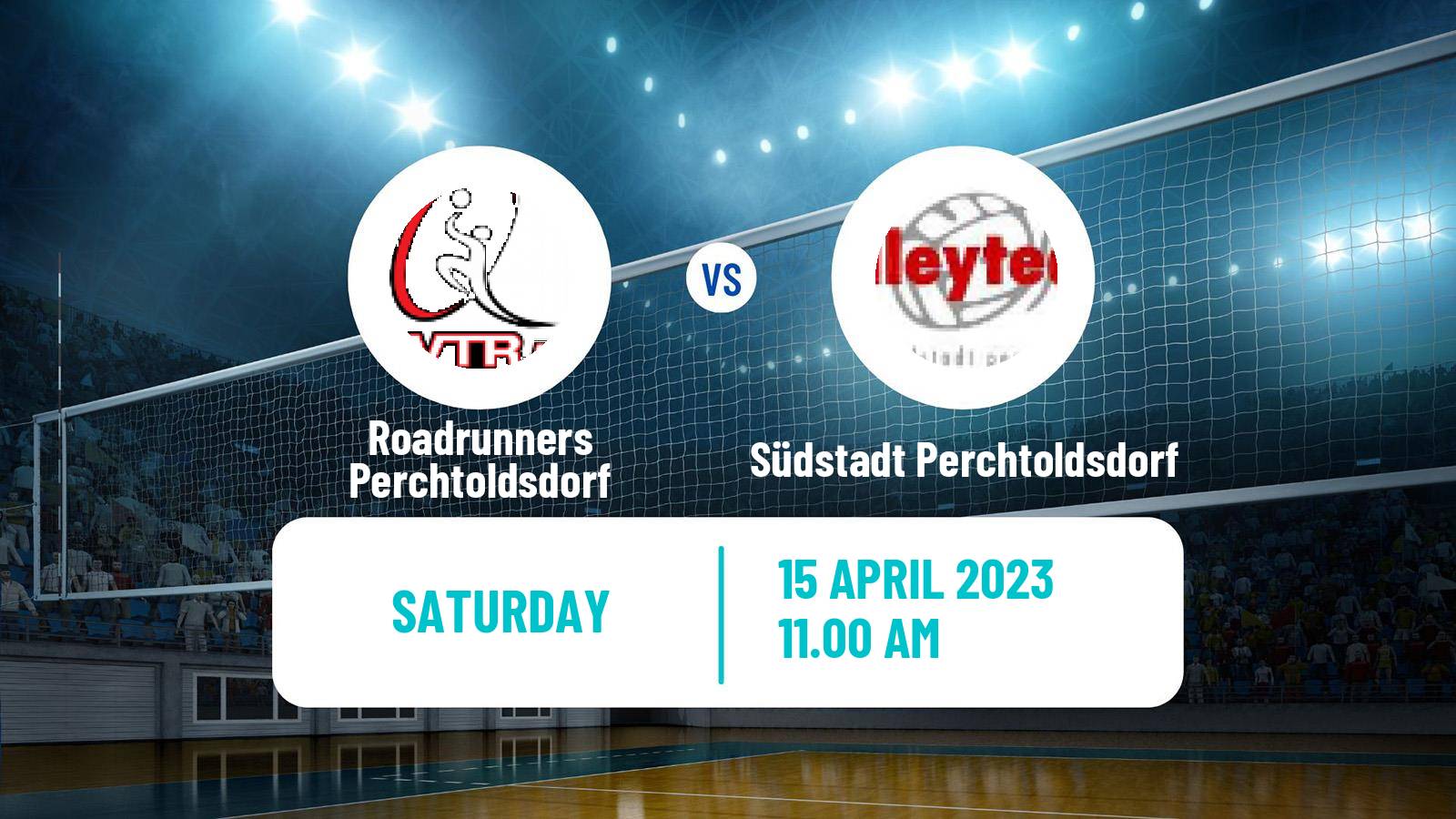 Volleyball Austrian 2 Bundesliga Volleyball Roadrunners Perchtoldsdorf - Südstadt Perchtoldsdorf