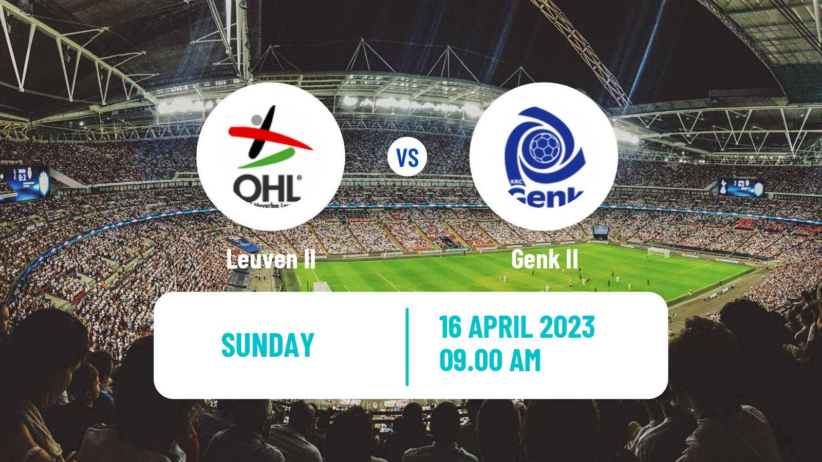 Soccer Belgian 1st National Women Leuven II - Genk II