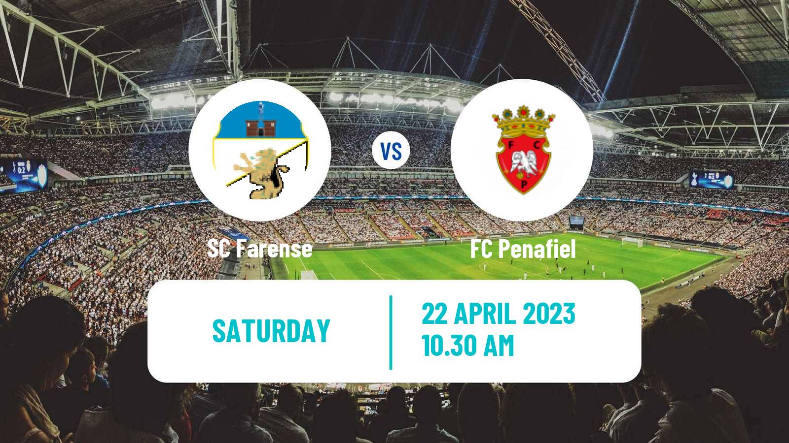 Soccer Portuguese Liga 2 Farense - Penafiel