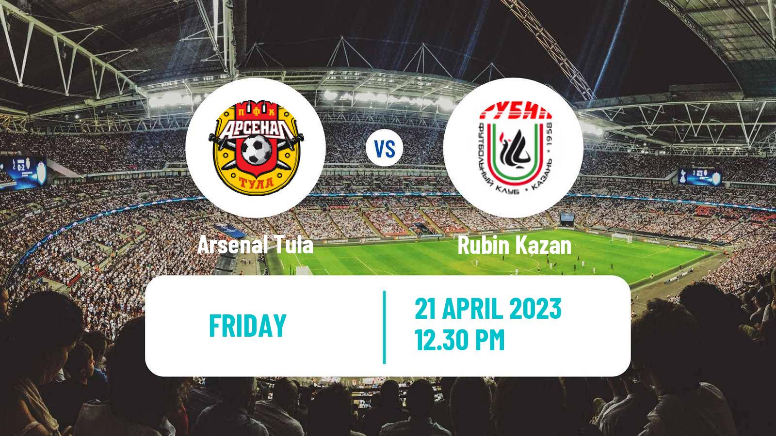 Soccer Russian FNL Arsenal Tula - Rubin Kazan