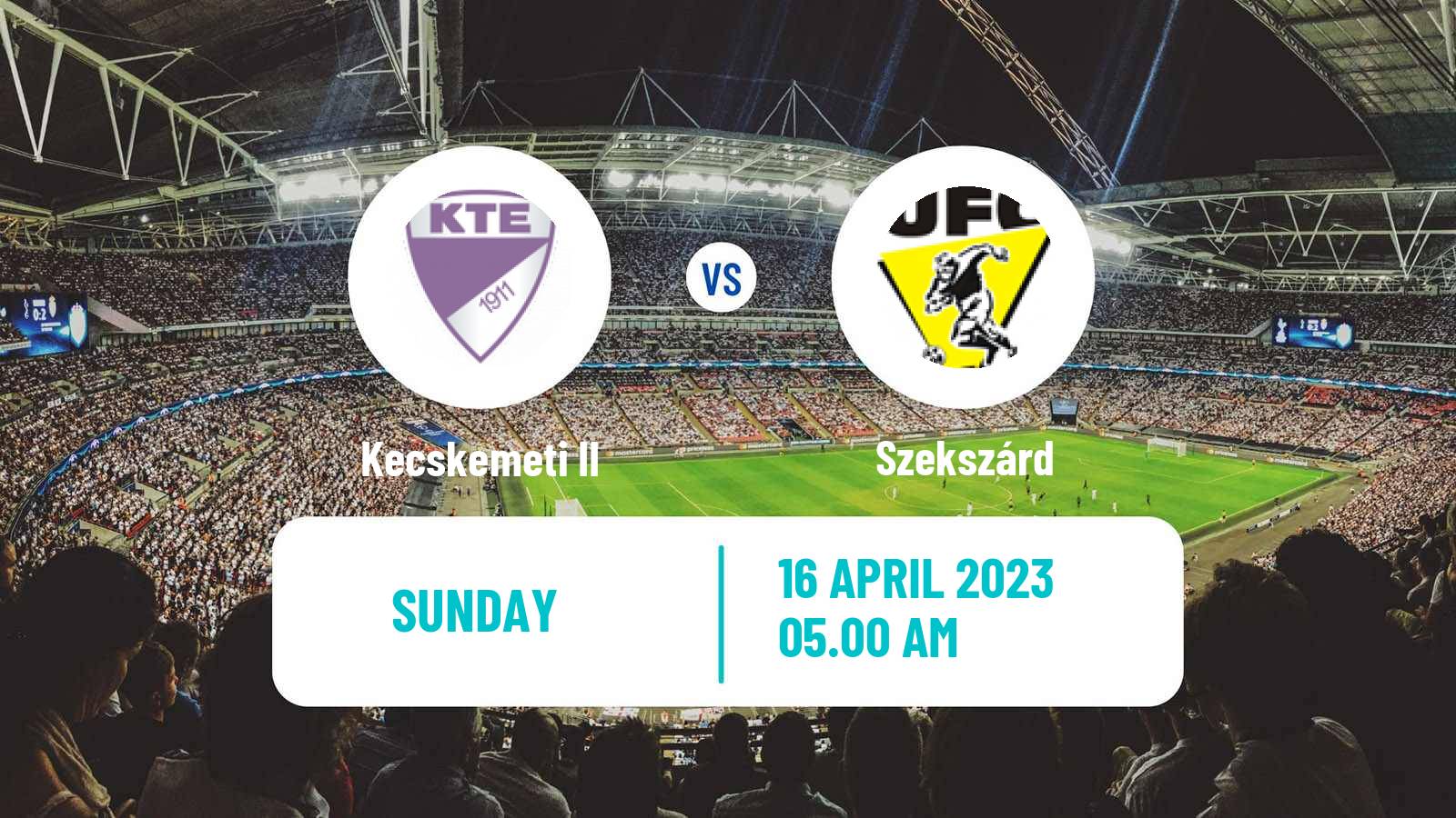 Soccer Hungarian NB III Centre Kecskemeti II - Szekszárd