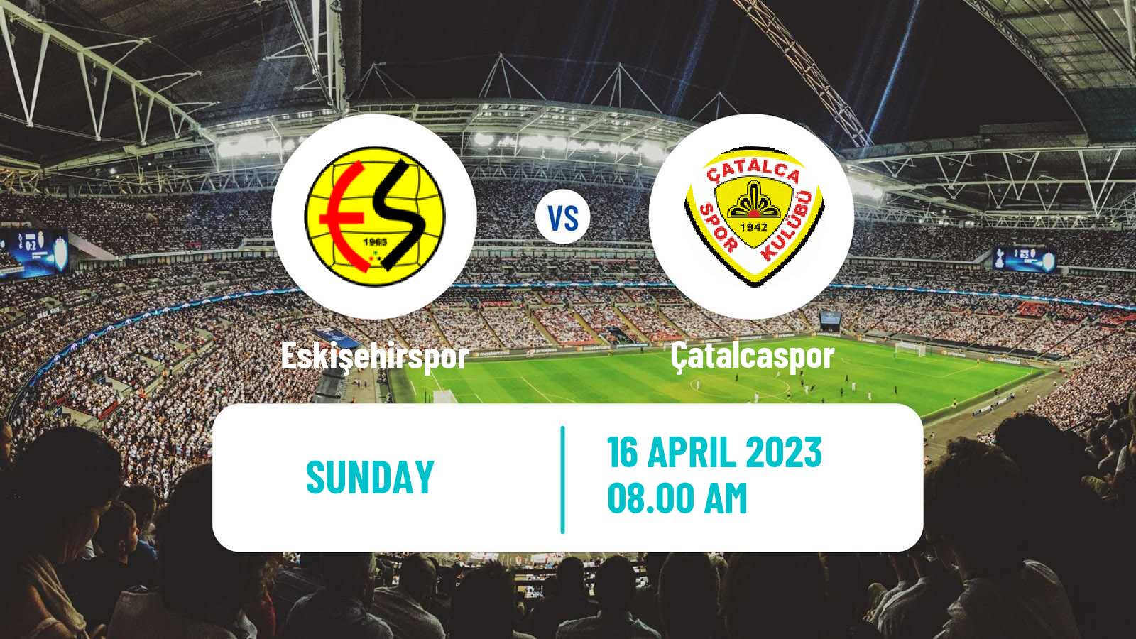 Soccer Turkish 3 Lig Group 1 Eskişehirspor - Çatalcaspor