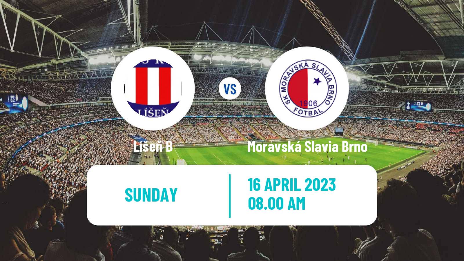 Soccer Czech Jihomoravsky KP Artis Brno B - Moravská Slavia Brno