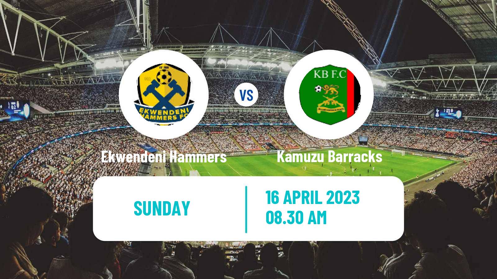 Soccer Malawi Premier Division Ekwendeni Hammers - Kamuzu Barracks