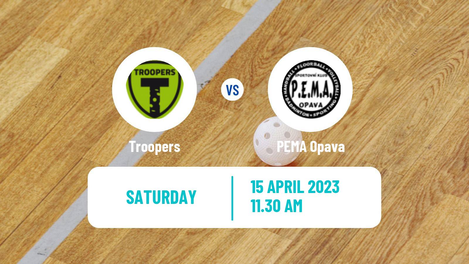 Floorball Czech 1 Liga Floorball Troopers - PEMA Opava
