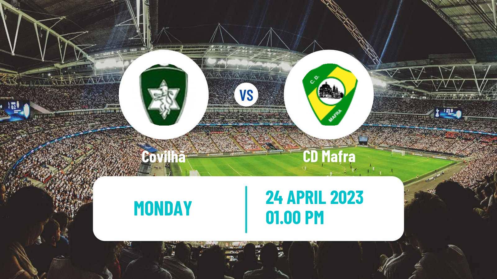 Soccer Portuguese Liga 2 Covilhã - Mafra