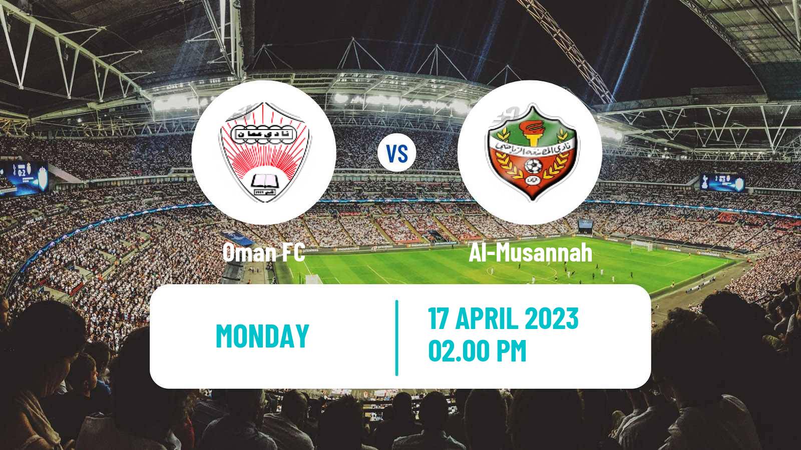 Soccer Omani League Oman FC - Al-Musannah