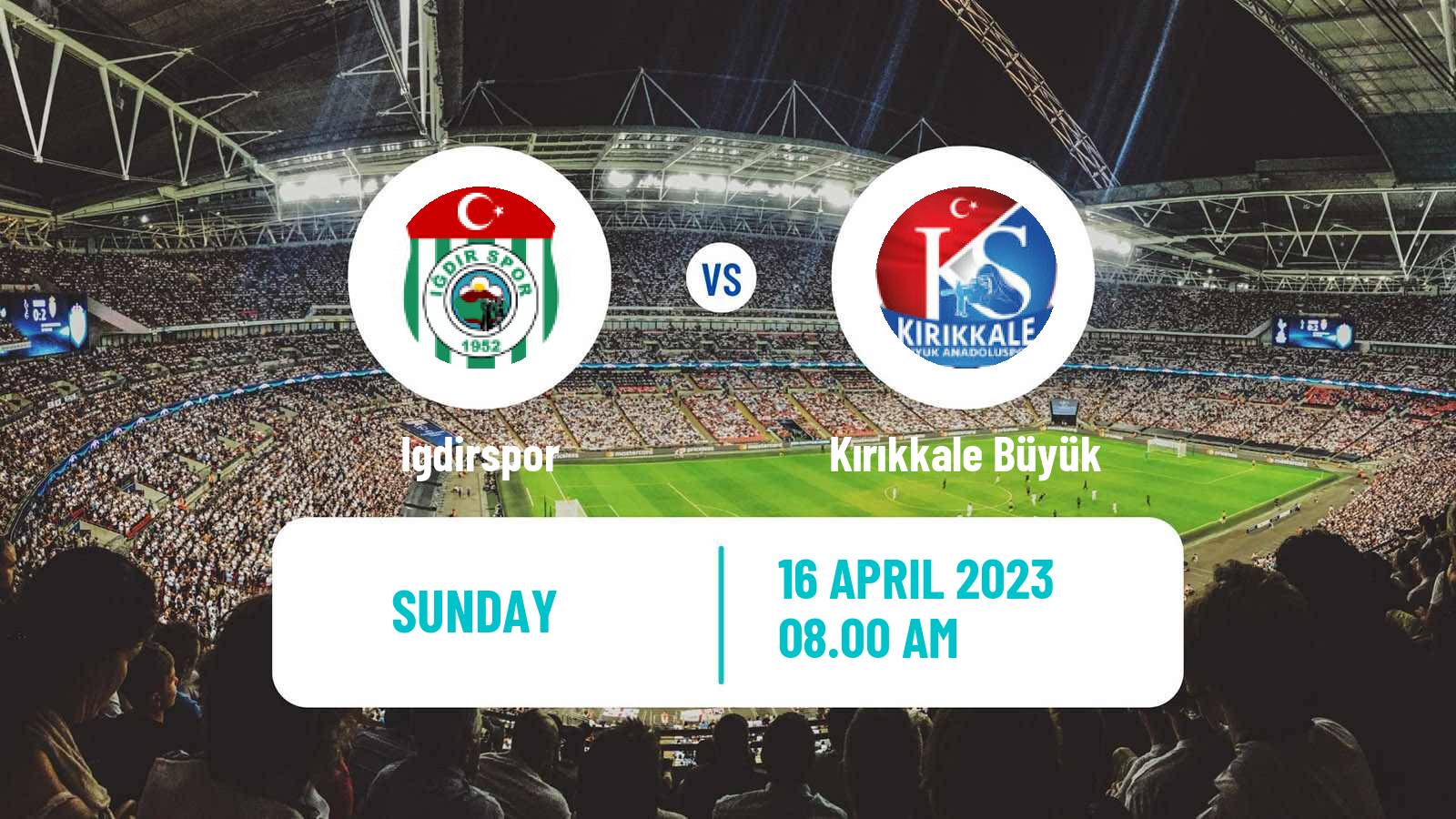 Football Turkish 3 Lig Group 2 Igdirspor - Kırıkkale Büyük
