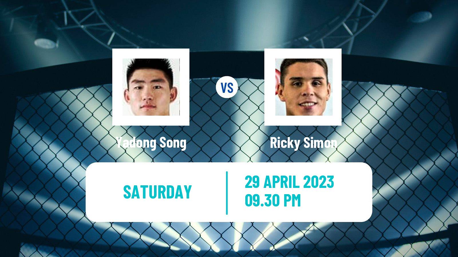 MMA MMA Yadong Song - Ricky Simon
