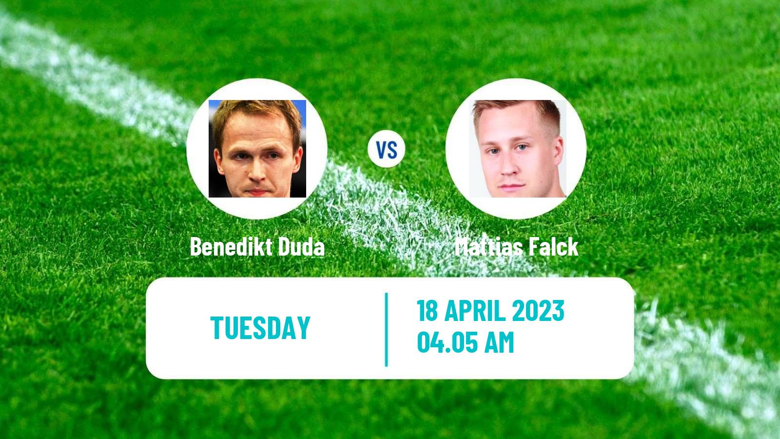 Table tennis Table Tennis Benedikt Duda - Mattias Falck