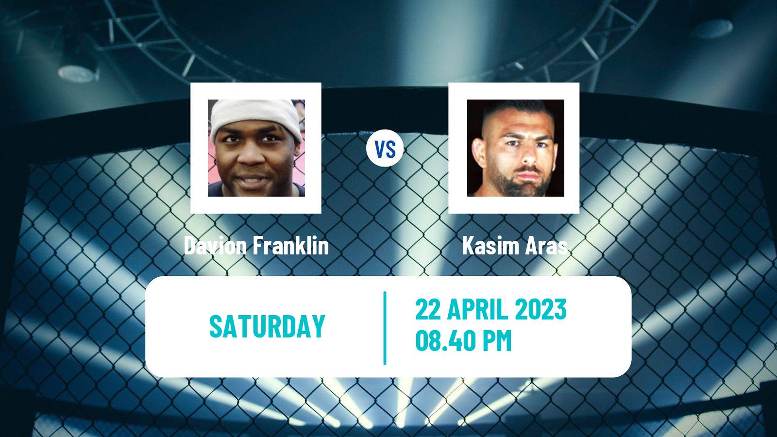 MMA MMA Davion Franklin - Kasim Aras